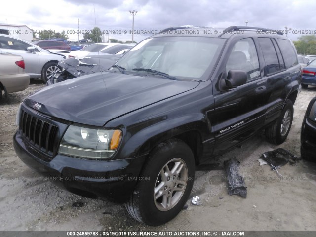 1J4GX48S54C154998 - 2004 JEEP GRAND CHEROKEE LAREDO/COLUMBIA/FREEDOM 黑色 照片 2