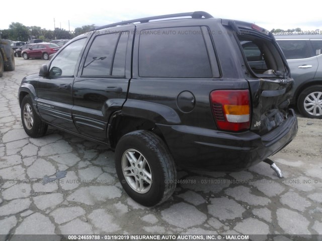 1J4GX48S54C154998 - 2004 JEEP GRAND CHEROKEE LAREDO/COLUMBIA/FREEDOM 黑色 照片 3