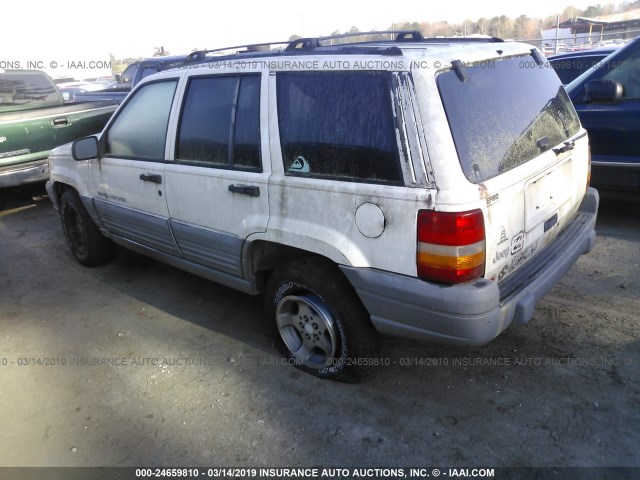 1J4FX58S8VC715696 - 1997 JEEP GRAND CHEROKEE LAREDO/TSI WHITE photo 3