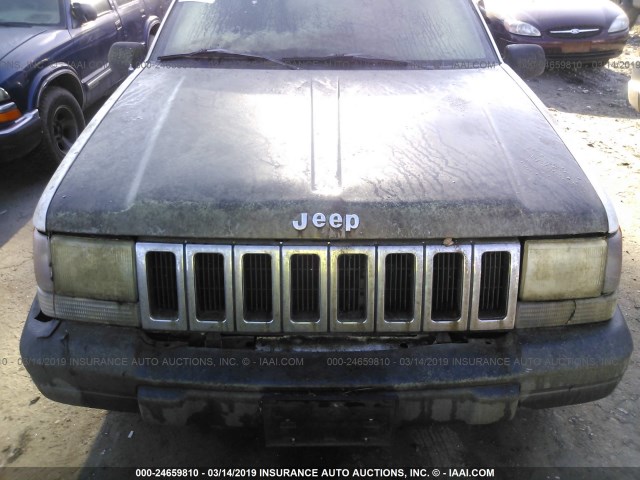 1J4FX58S8VC715696 - 1997 JEEP GRAND CHEROKEE LAREDO/TSI WHITE photo 6