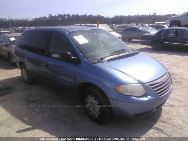 2A4GP44R77R245737 - 2007 CHRYSLER TOWN & COUNTRY LX BLUE photo 1