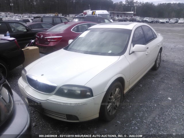 1LNHM87A75Y644765 - 2005 LINCOLN LS WHITE photo 2