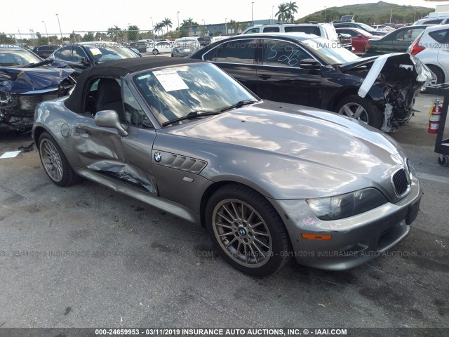 WBACN53431LJ58968 - 2001 BMW Z3 3.0 GRAY photo 1