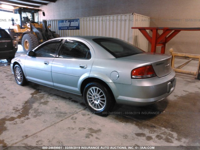 1C3EL46R94N324197 - 2004 CHRYSLER SEBRING LX SILVER photo 3