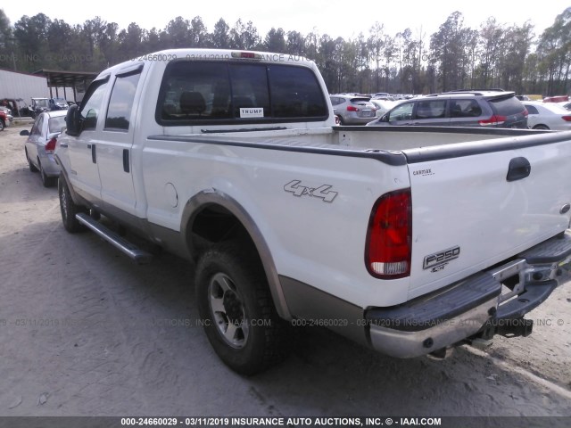 1FTSW21PX6EA14529 - 2006 FORD F250 SUPER DUTY WHITE photo 3