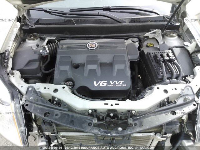 3GYFNDE37DS581138 - 2013 CADILLAC SRX PERFORMANCE COLLECTION Күміс фото 10