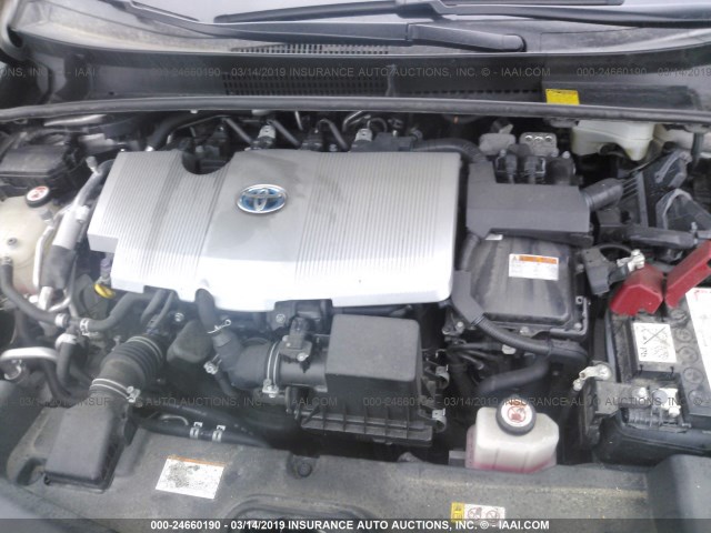 JTDKARFP6H3011027 - 2017 TOYOTA PRIUS PRIME  银色 照片 10