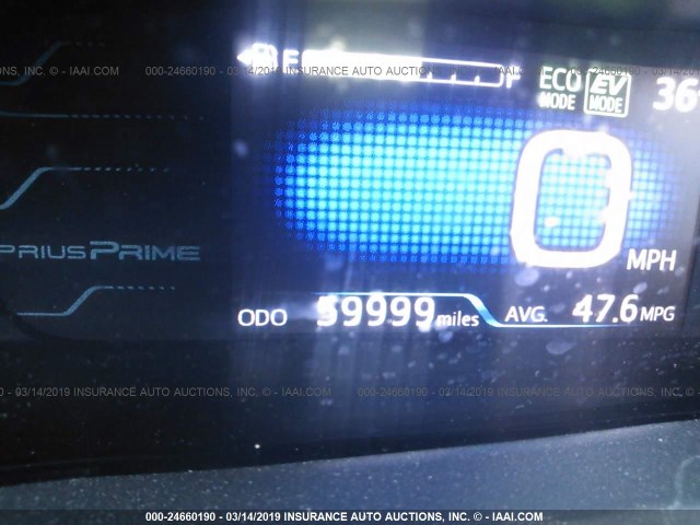 JTDKARFP6H3011027 - 2017 TOYOTA PRIUS PRIME  银色 照片 7