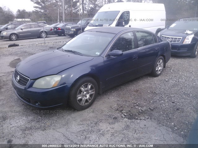 1N4AL11D35C302977 - 2005 NISSAN ALTIMA S/SL BLUE photo 2