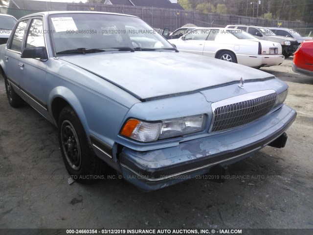 3G4AG54N0NS618935 - 1992 BUICK CENTURY SPECIAL Light Blue photo 6