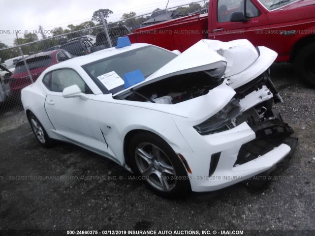 1G1FA1RX9J0116241 - 2018 CHEVROLET CAMARO LS WHITE photo 1