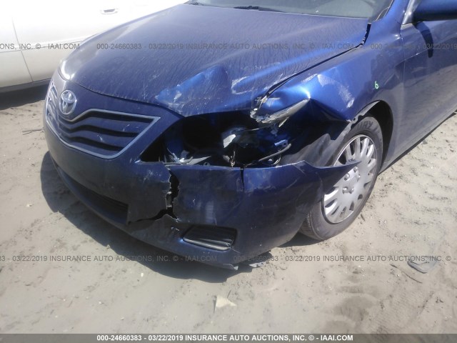 4T1BF3EK8AU549440 - 2010 TOYOTA CAMRY SE/LE/XLE 蓝色 照片 6