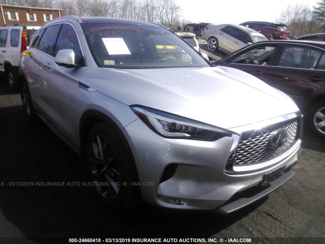 3PCAJ5M33KF103825 - 2019 INFINITI QX50 ESSENTIAL/PURE SILVER photo 1