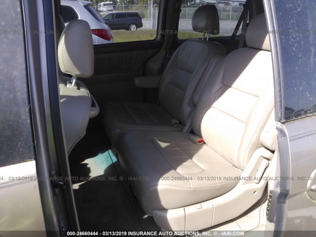 5FNRL18983B130010 - 2003 HONDA ODYSSEY EXL GRAY photo 8