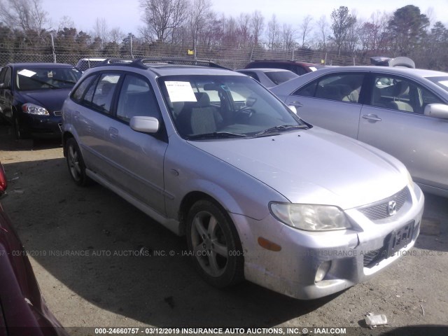 JM1BJ246331128487 - 2003 MAZDA PROTEGE PR5 SILVER photo 1