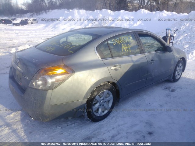 1N4AL21E67N468822 - 2007 NISSAN ALTIMA 2.5/2.5S Light Blue photo 4