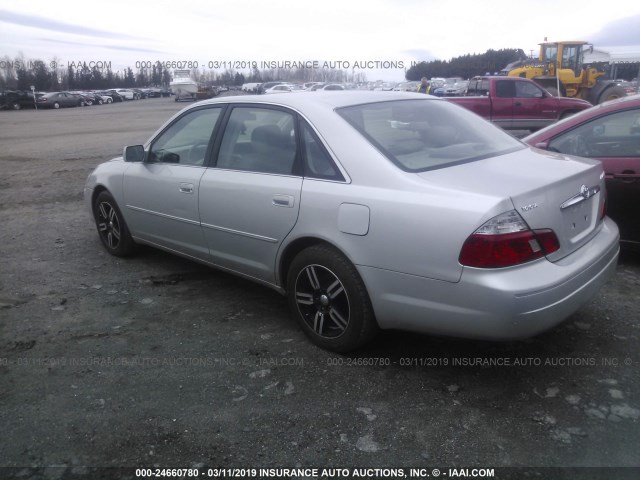 4T1BF28B23U270882 - 2003 TOYOTA AVALON XL/XLS SILVER photo 3