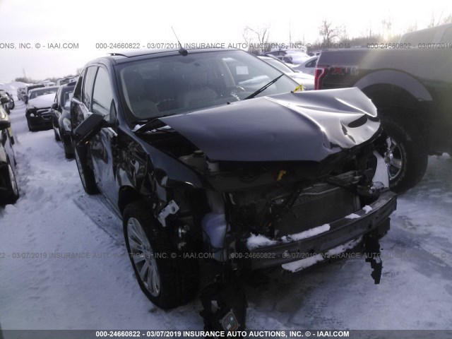 2LMDJ8JK8DBL37727 - 2013 LINCOLN MKX BLUE photo 1