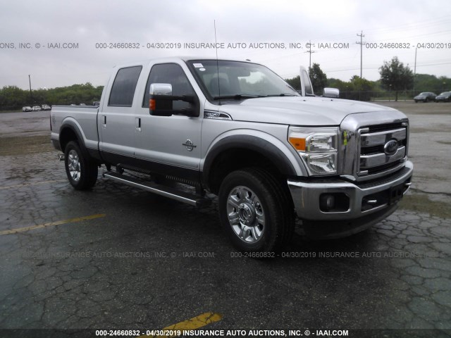 1FT7W2BT4GEA12875 - 2016 FORD F250 SUPER DUTY SILVER photo 1