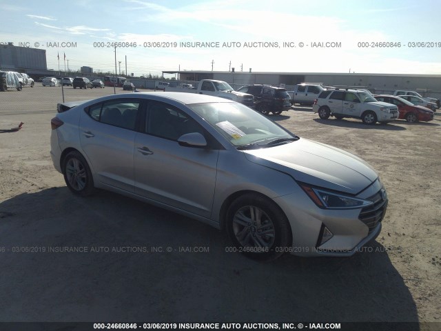 KMHD84LF5KU731189 - 2019 HYUNDAI ELANTRA SEL/VALUE/LIMITED SILVER photo 1