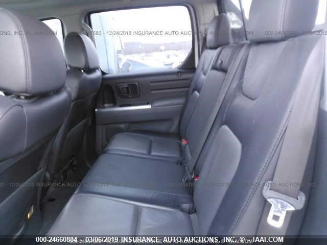 2HJYK16546H512320 - 2006 HONDA RIDGELINE RTL SILVER photo 8