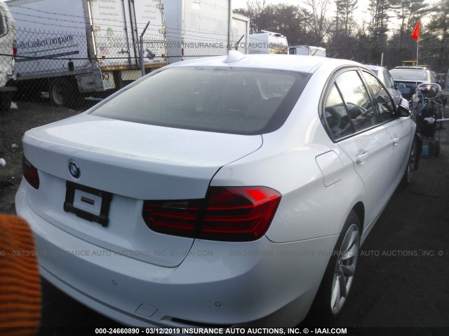 WBA3C3G51FNT52892 - 2015 BMW 320 I/XDRIVE WHITE photo 4