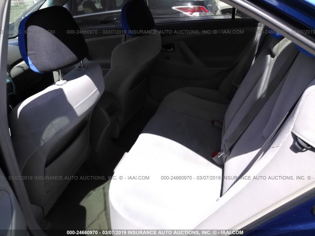 4T1BF3EK8AU557540 - 2010 TOYOTA CAMRY SE/LE/XLE 蓝色 照片 8