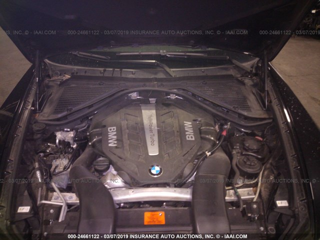 5UXZV8C57CL423934 - 2012 BMW X5 XDRIVE50I BLACK photo 10