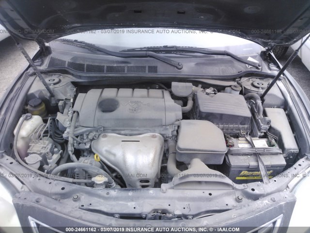 4T1BF3EK7BU589364 - 2011 TOYOTA CAMRY SE/LE/XLE 黑色 照片 10