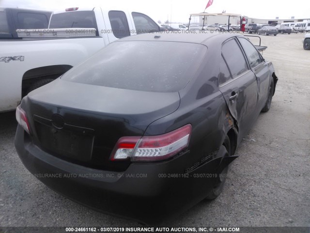 4T1BF3EK7BU589364 - 2011 TOYOTA CAMRY SE/LE/XLE 黑色 照片 4