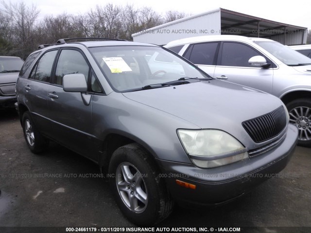 JTJGF10U710095774 - 2001 LEXUS RX 300 GRAY photo 1