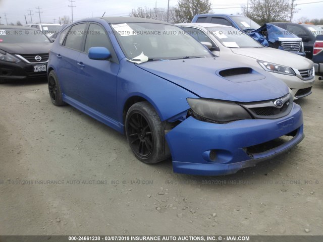 JF1GH7G66AG803954 - 2010 SUBARU IMPREZA WRX LIMITED BLUE photo 1