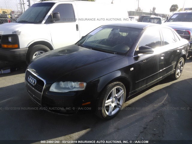 WAUAF78E46A132979 - 2006 AUDI A4 2/TURBO BLACK photo 2