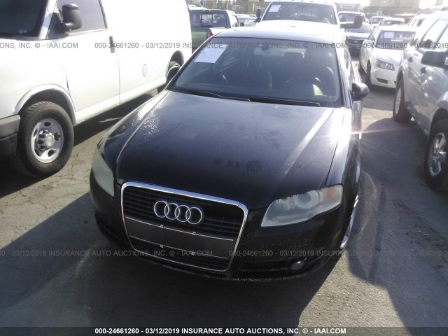 WAUAF78E46A132979 - 2006 AUDI A4 2/TURBO BLACK photo 6