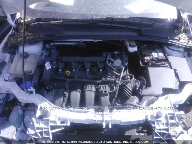 1FADP3K28JL222806 - 2018 FORD FOCUS SE Սպիտակ լուսանկար 10