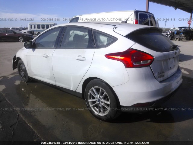 1FADP3K28JL222806 - 2018 FORD FOCUS SE Սպիտակ լուսանկար 3