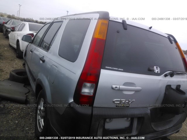 SHSRD788X3U150629 - 2003 HONDA CR-V EX GRAY photo 3