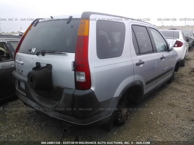 SHSRD788X3U150629 - 2003 HONDA CR-V EX GRAY photo 4