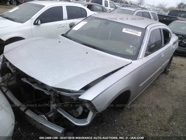 2B3KA43RX6H353553 - 2006 DODGE CHARGER SE/SXT BLACK photo 2