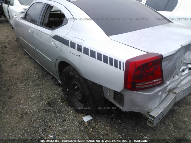 2B3KA43RX6H353553 - 2006 DODGE CHARGER SE/SXT BLACK photo 3