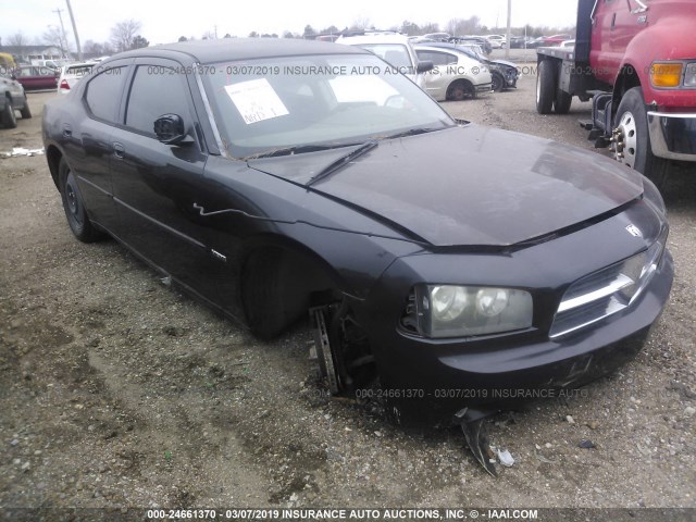 2B3KS53H46H344554 - 2006 DODGE CHARGER R/T BLACK photo 1