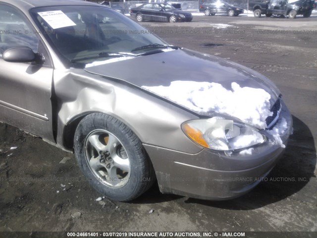 1FAFP55U23A213406 - 2003 FORD TAURUS SES BEIGE photo 6