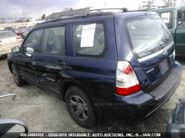 JF1SG63616H728594 - 2006 SUBARU FORESTER 2.5X Unknown photo 3