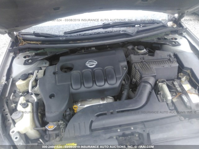 1N4AL21E59N478602 - 2009 NISSAN ALTIMA 2.5/2.5S SILVER photo 10