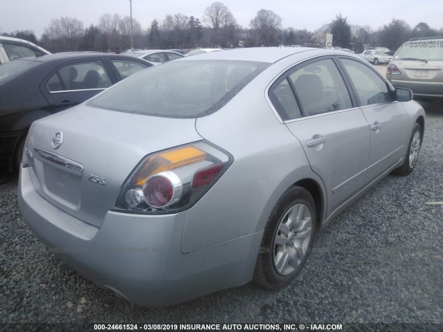 1N4AL21E59N478602 - 2009 NISSAN ALTIMA 2.5/2.5S SILVER photo 4