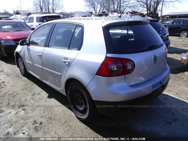 WVWDA71K58W004898 - 2008 VOLKSWAGEN RABBIT SILVER photo 3