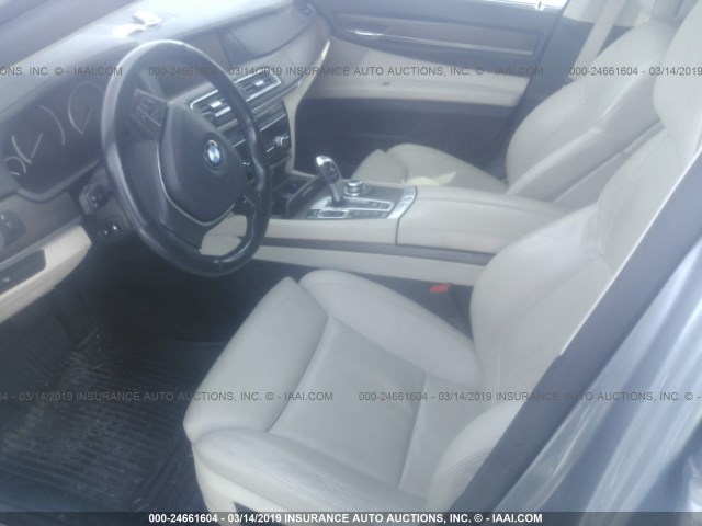 WBAKC6C53CDX99521 - 2012 BMW 750 XI GRAY photo 5