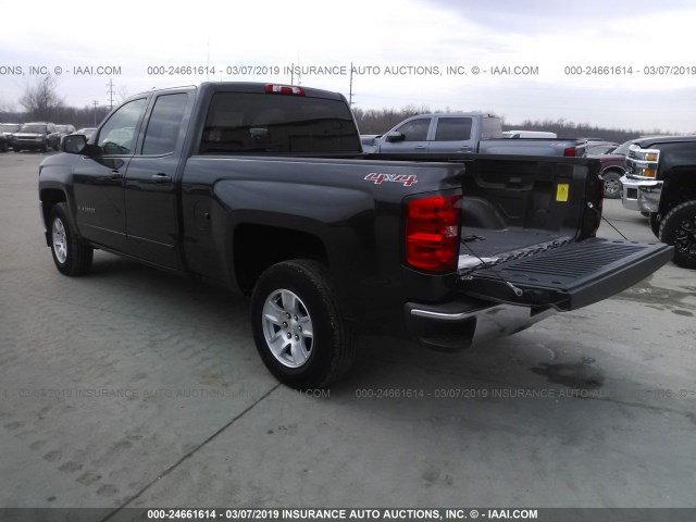 1GCVKREH5GZ281429 - 2016 CHEVROLET SILVERADO K1500 LT GRAY photo 3