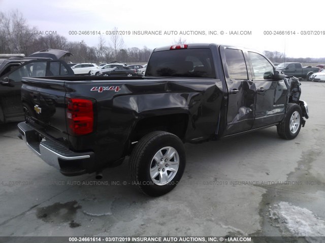 1GCVKREH5GZ281429 - 2016 CHEVROLET SILVERADO K1500 LT GRAY photo 4