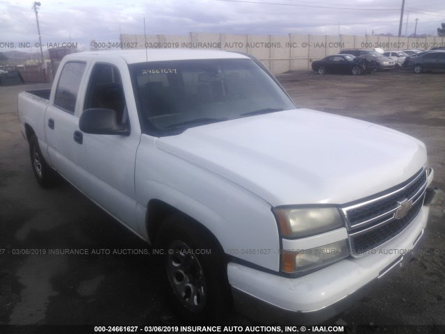 2GCEC13V061256355 - 2006 CHEVROLET SILVERADO C1500 WHITE photo 1